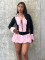 Sexy machine eye strap fluffy skirt pants set with safety pants included