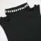 Fashionable round neck sleeveless rhinestone dress with a feminine touch, high slit evening gown, long skirt