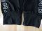 Fashion black and white striped casual sports suit