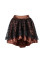 corest paired with short skirt  2colors