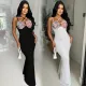 Fashion women's sleeveless camisole dress long skirt new
