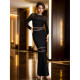 Fashion women's rhinestone mesh dress long skirt new