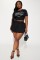 Mini skirt with sexy lining and A-line pleated skirt