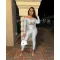 Collar twisted hollow exposed navel sexy high waisted long sleeved jumpsuit