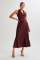 Summer new pleated casual skirt