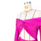 Collar twisted hollow exposed navel sexy high waisted long sleeved jumpsuit
