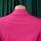 Elegant temperament, lapel, solid color, large swing, pleated dress