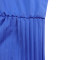 Fashionable and sexy chain hanging neck high waist sexy backless wide leg pleated jumpsuit