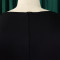 Ladies' temperament, commuting square collar, lotus leaf sleeves, socialite party dress, foreign trade dress