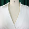 New style lapel fashionable temperament solid color large skirt foreign trade dress