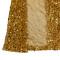 Fashionable sloping shoulder sexy slit long skirt sequined dress long skirt