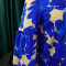OL Fashion Printed Long Sleeve Top Wide Leg Pants Two Piece Set African Set