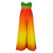 Sexy strapless backless fashion gradient wide leg jumpsuit