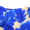 OL Fashion Printed Long Sleeve Top Wide Leg Pants Two Piece Set African Set
