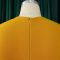 OL fashion suit collar with pleats and waist cinching, plus size African dress