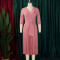 OL fashion suit collar with pleats and waist cinching, plus size African dress