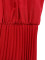 Autumn new style fashionable temperament solid color plus size cross-border dress