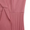 OL fashion suit collar with pleats and waist cinching, plus size African dress