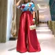 Short sleeved printed shirt casual loose wide leg set African two-piece set