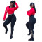 New autumn and winter fashion hoodie, sports and casual printed pants set