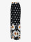 Fashionable loose high waisted wide leg pants with printed straight leg casual pants