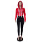 New autumn and winter fashion hoodie, sports and casual printed pants set