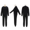 Round neck long sleeved pants fashionable casual suit