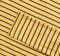 Stripe print set long sleeved T-shirt two-piece set