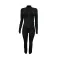 Cardigan zipper hoodie fashionable casual slim fit set