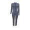 Cardigan zipper hoodie fashionable casual slim fit set