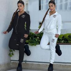 New Fashion Style Embroidered Threaded Long Sleeve Pants Set