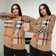 Autumn and winter new sweater casual temperament knitted cardigan sweater