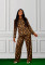 Fashion and casual digital printed shirt+pants two-piece set in stock