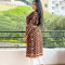 New fashion style cardigan, knitted sweater, cloak, long robe with belt included