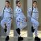New fashionable and casual printed long sleeved pants set