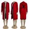 New autumn and winter style knitted cardigan hooded sweater jacket in 3 colors with pockets
