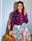 Autumn and winter new fashionable and elegant long sleeved knitted cardigan sweater