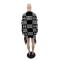 Fashionable loose warm shawl knitted sweater tassel cape cardigan jacket