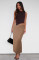 Tight and sexy thick skirt with digital printing