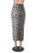 Tight and sexy thick skirt with digital printing