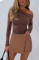 Super elastic sexy girl nightclub hip hugging mini skirt