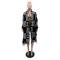 Fashionable loose warm shawl knitted sweater tassel cape cardigan jacket
