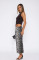 Tight and sexy thick skirt with digital printing