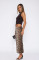 Tight and sexy thick skirt with digital printing
