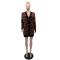 Fashion temperament knitted sweater V-neck long soft button pocket sweater