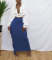Women's high-quality brushed fabric, cute double-sided tassel half length skirt