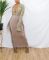 Women's high-quality brushed fabric, cute double-sided tassel half length skirt