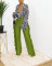 Women's high-quality brushed fabric, cute double-sided tassel half length skirt