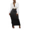 Women's high-quality brushed fabric, cute double-sided tassel half length skirt