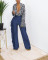 Women's high-quality brushed fabric, cute double-sided tassel half length skirt
